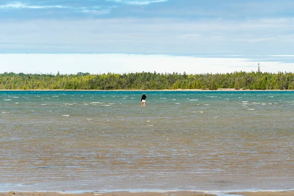 Singing Sands Waters Bruce Peninsula National Park Ontario Canada June — Φωτογραφία Αρχείου