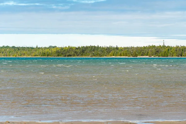 Singing Sands Waters Landscape Bruce Peninsula National Park Ontario Canada — Fotografia de Stock