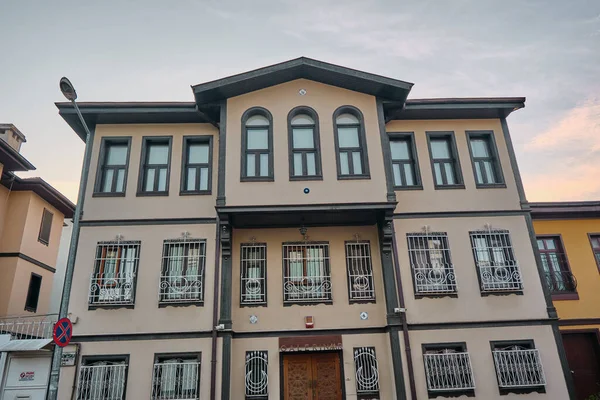 Старий Архітектурний Отоманський Стиль Будинок Павільйон Бурсі — стокове фото
