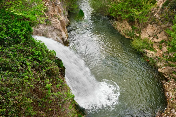 Waterfall Taken Cilandiras Bridge Karahall Turkey Long Exposure Selective Focus — Photo