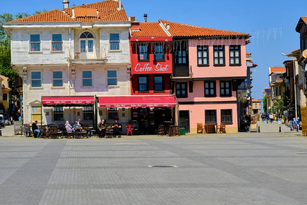 Blick Auf Die Altstadt Der Stadt Zentrum Von Mudanya Bursa — Stockfoto