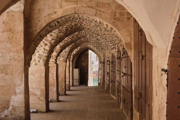 Ancient City Mardin Local Bazaar Name Revakli Carsi Turkish Made — Foto de Stock