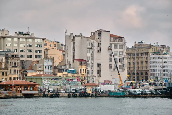 Karakoy Istanbul Προβλήτα Karakoy Λιμάνι Στην Κωνσταντινούπολη Φωτογραφία Από Τον — Φωτογραφία Αρχείου