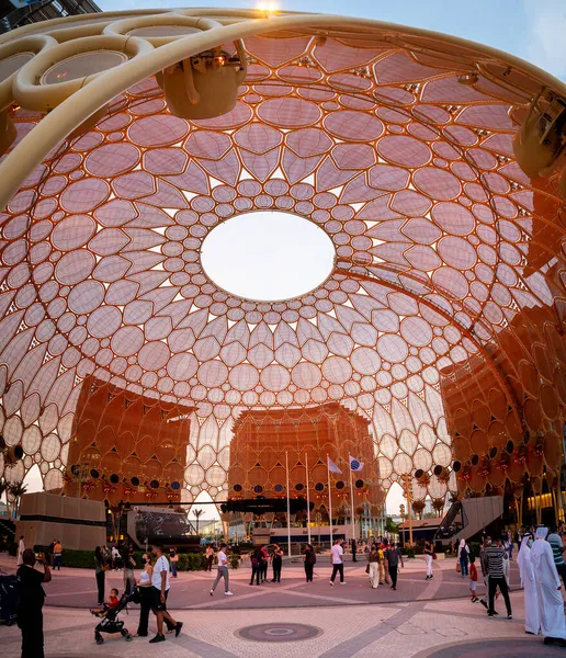 Dubai United Arab Emirates October 2020 Wasl Plaza Dome Dubai — Stock Photo, Image