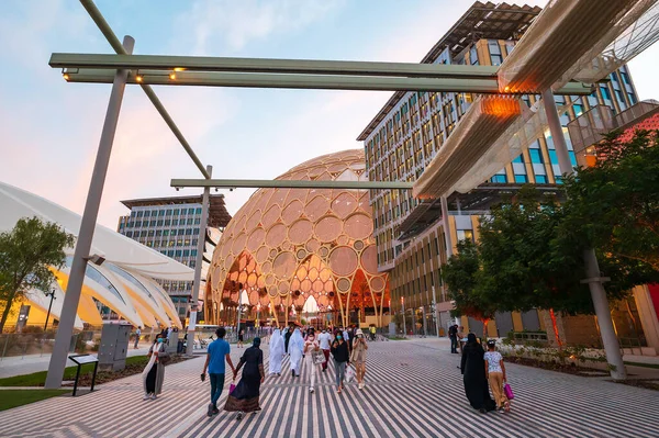 Dubai Vereinigte Arabische Emirate Oktober 2020 Wasl Plaza Kuppel Auf — Stockfoto