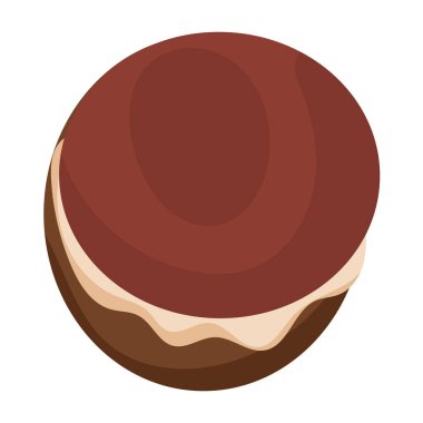 Ayrı renkte kek doğum günü tatlı taşıyıcısı