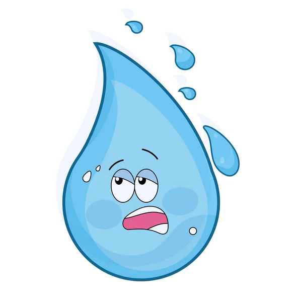 Isolated drop of water icon Vector — Stock Vector