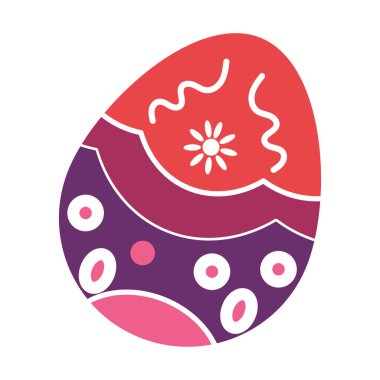 Paskalya Yumurtası Paskalya Mevsimi Vektörü