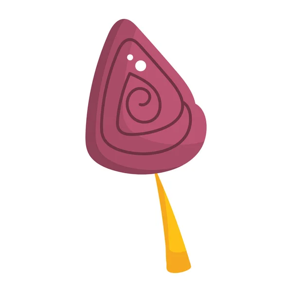 Isolated colored popsicle icon Cute design Vector — Image vectorielle