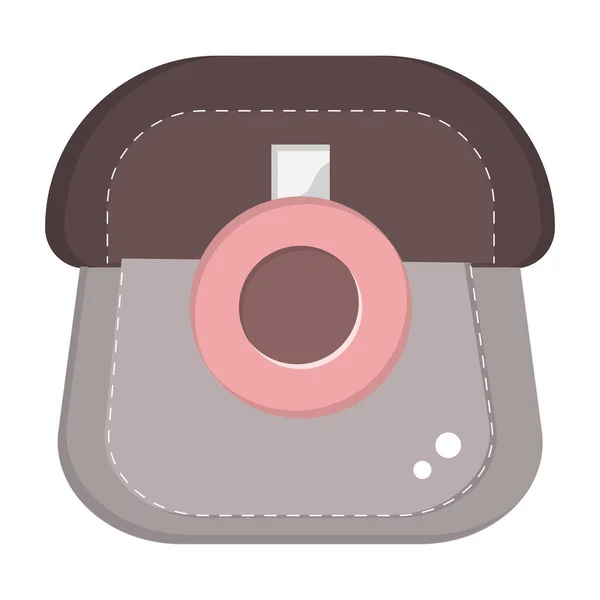 Isolato icona del telefono colorato Carino design vettoriale — Vettoriale Stock