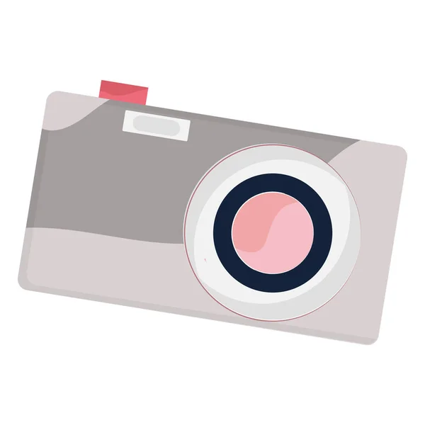 Isoloated colored camera icon Cute design Vector Vectores De Stock Sin Royalties Gratis