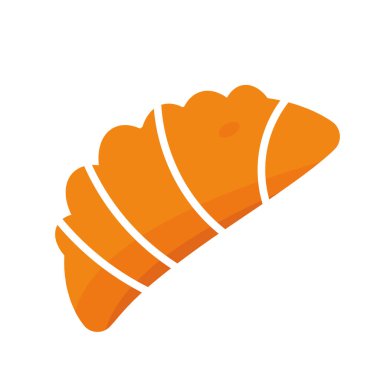 İzole edilmiş turuncu mandalina şekilli şeker ikonu Vektör illüstrasyonu