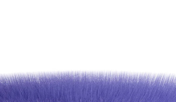 Fur Very Peri Color Color 2022 Realistic Purple Fur Isolated — Stock Photo, Image