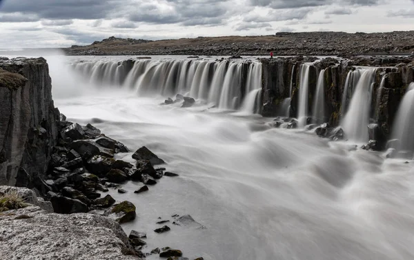 Selfoss Vízesés Észak Izlandon — Stock Fotó