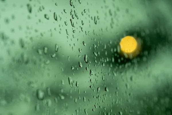Voda Zrcadle Deštivý Den Abstraktní Pozadí — Stock fotografie