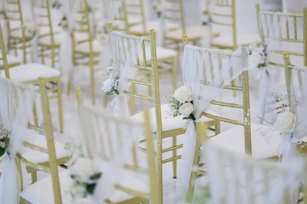 Wedding Chair Decoration Event Chair — Stock Photo, Image