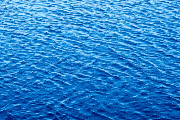 Поверхностный Слой Воды Обратная Сторона Синей Волны — стоковое фото
