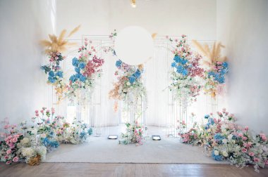 güzel çiçek arkaplanı, renkli doğa