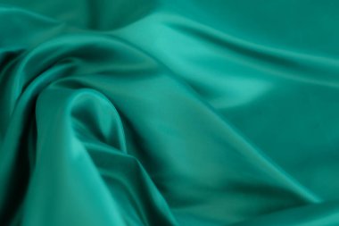 yeşil kumaş dokusu arka plan, soyut, pıhtının yakın dokusu