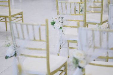 Düğün sandalyesi dekorasyonu, etkinlik sandalyesi