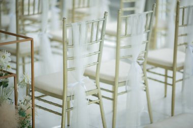 Düğün sandalyesi dekorasyonu, etkinlik sandalyesi