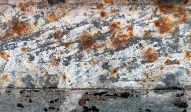 Çizik ve çatlakla metal dokusu, paslanma.