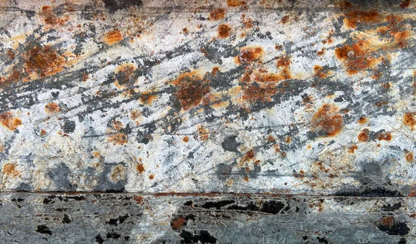 Çizik ve çatlakla metal dokusu, paslanma.