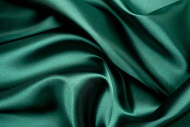 yeşil kumaş dokusu arka plan, soyut, cl 'nin yakın dokusu