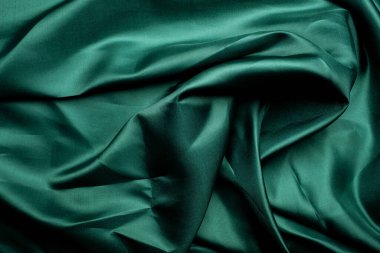 yeşil kumaş dokusu arka plan, soyut, cl 'nin yakın dokusu