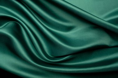 yeşil kumaş dokusu arka plan, soyut, cl 'nin yakın dokusu