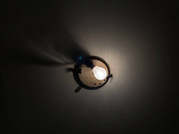 Ampoule Couleur Vintage Économiser Énergie Ide — Photo