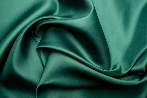 Green Fabric Texture Background Abstract Closeup Texture — Foto de Stock