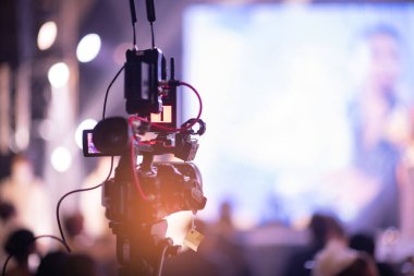 Video kamera, kameraman yakın çekim, kameraman, film