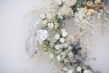 çiçek arkaplanı, renkli arka plan, taze gül, fon düğünü, bir demet flowe