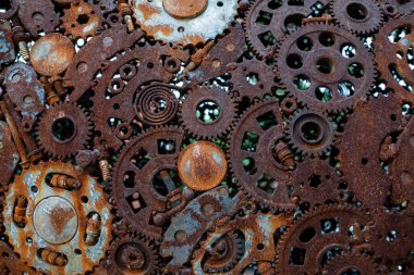 çelik çinko paslı arka plan, abstrac