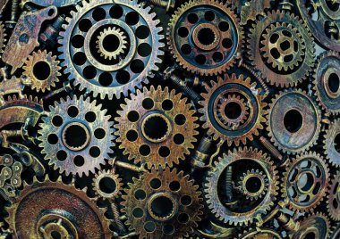 Çelik teçhizat, Metal Pas Arkaplan, Çürüme Çelik Çelik Çelik