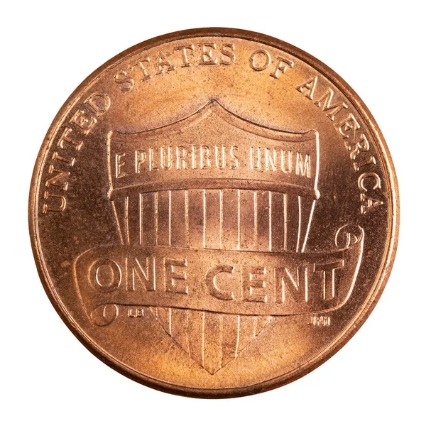 One Cent Coin Money United States America Pluribus Unum American — Stock Photo, Image