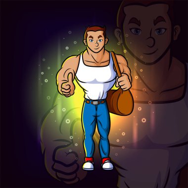 İyi bir antrenör, esport maskotu tasarımından vazgeçiyor.