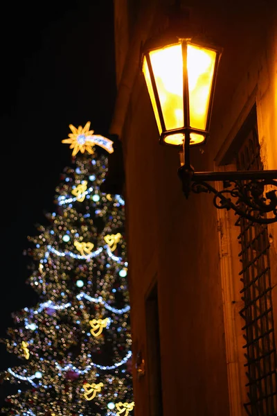 Arbre Noël Prague République Tchèque — Photo