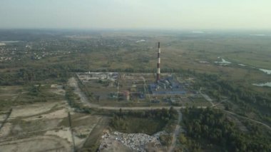 Bitki. Sahada bitki yetiştirmek. Hava görünümü.