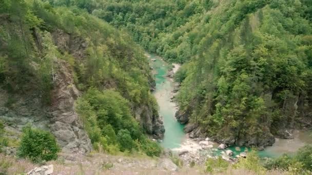 Det Canyon Tara Canyon Och River Montenegro — Stockvideo
