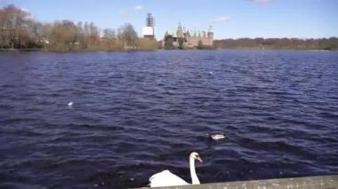 Danimarka. Kronborg Kalesi. Danimarka 'nın simgesi.