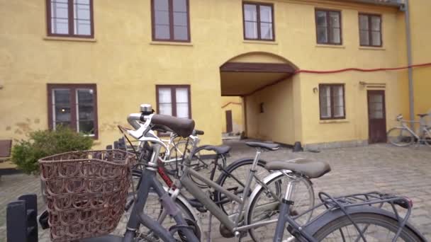 住宅住宅 丹麦的住宅建筑 — 图库视频影像