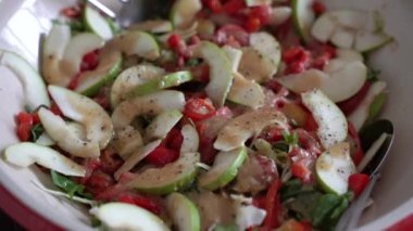 Salata. Meyveli salata..