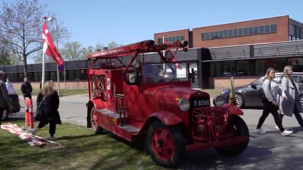 Copenhagen Denmark May 2022 Vintage Car Festival Denmark — Stock Video