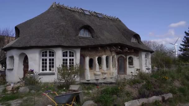 Maison Campagne Dans Village Danemark — Video