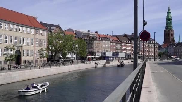 Copenhagen Dinamarca Maio 2022 Aterro Cidade Copenhague — Vídeo de Stock