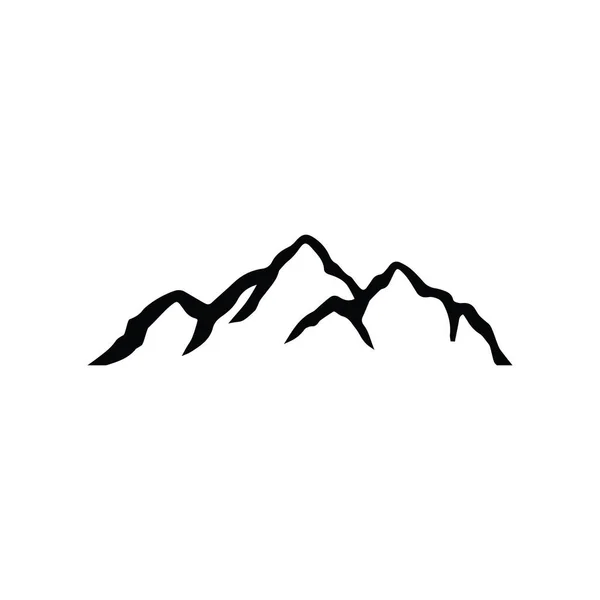 Montagne Retrò Vintage Campeggio Può Essere Utilizzato Come Emblema Logo — Vettoriale Stock