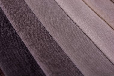 Mobilya kumaşları. Çok renkli kumaş dokusu. Chenille..