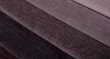Mobilya kumaşları. Çok renkli kumaş dokusu. Chenille..
